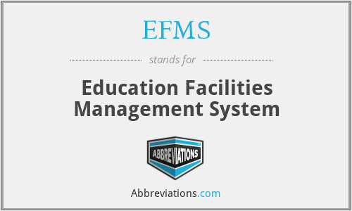 EFMS - Education Facilities Management System