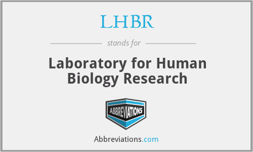 LHBR - Laboratory for Human Biology Research
