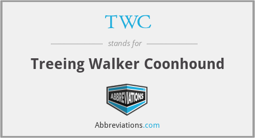 TWC - Treeing Walker Coonhound
