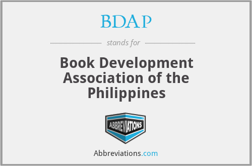 BDAP - Book Development Association of the Philippines