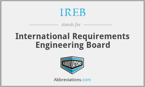 IREB - International Requirements Engineering Board