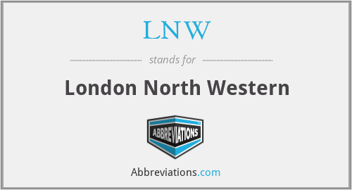 LNW - London North Western