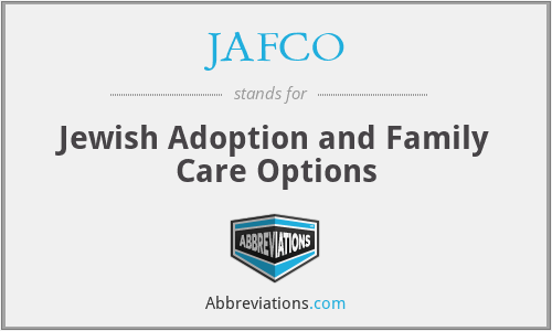 JAFCO - Jewish Adoption and Family Care Options