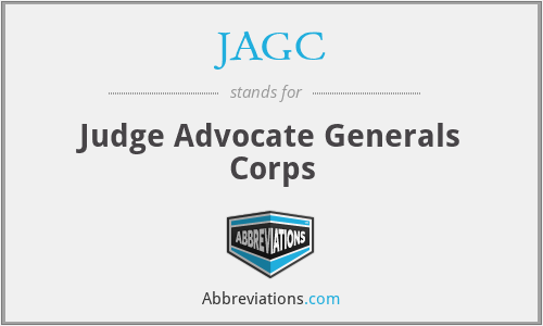 JAGC - Judge Advocate Generals Corps