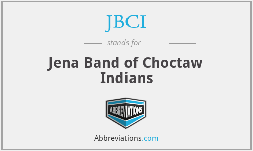 JBCI - Jena Band of Choctaw Indians