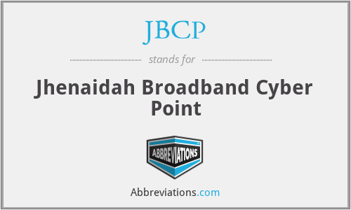 JBCP - Jhenaidah Broadband Cyber Point
