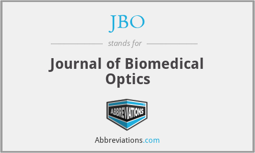 JBO - Journal of Biomedical Optics