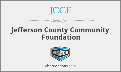 JCCF - Jefferson County Community Foundation