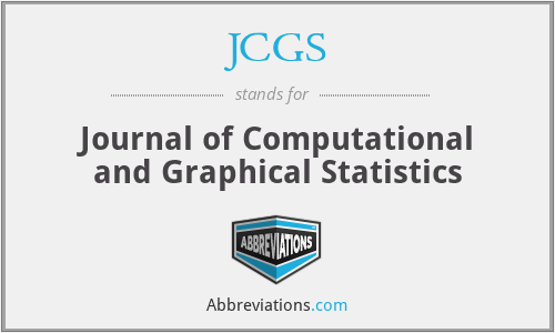 JCGS - Journal of Computational and Graphical Statistics