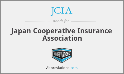 JCIA - Japan Cooperative Insurance Association
