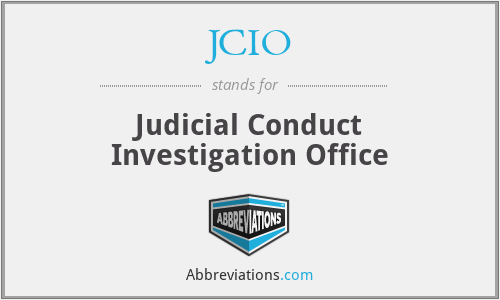 JCIO - Judicial Conduct Investigation Office