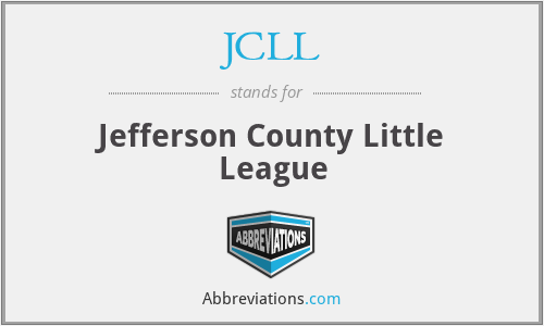 JCLL - Jefferson County Little League