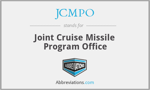 JCMPO - Joint Cruise Missile Program Office