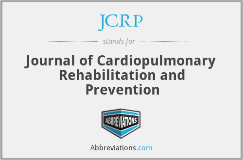 JCRP - Journal of Cardiopulmonary Rehabilitation and Prevention
