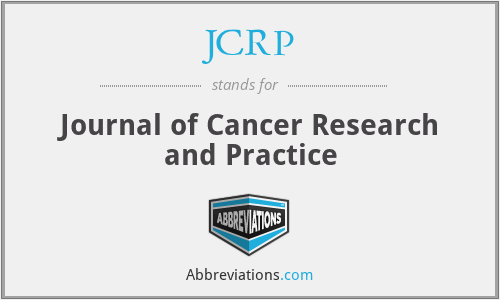 JCRP - Journal of Cancer Research and Practice