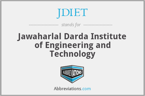 JDIET - Jawaharlal Darda Institute of Engineering and Technology