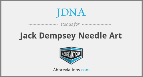 JDNA - Jack Dempsey Needle Art