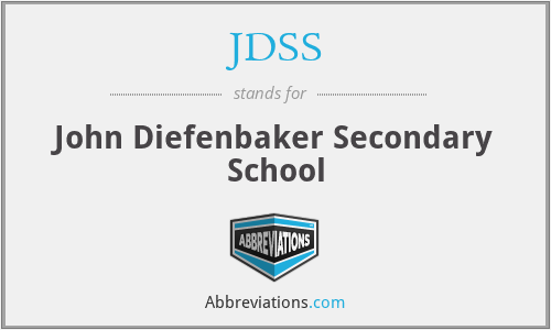 JDSS - John Diefenbaker Secondary School