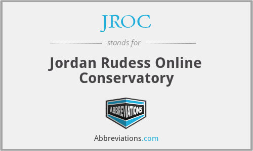 JROC - Jordan Rudess Online Conservatory