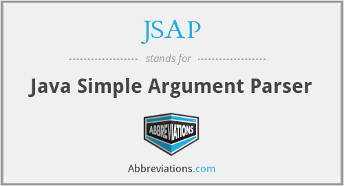 JSAP - Java Simple Argument Parser