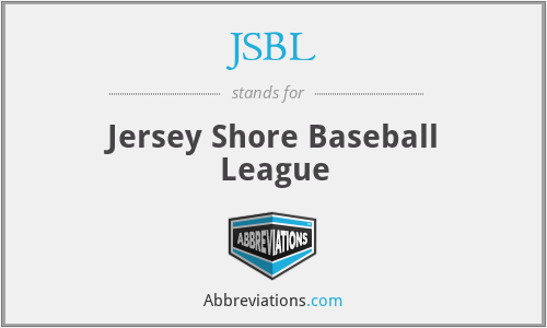 JSBL - Jersey Shore Baseball League