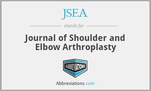 JSEA - Journal of Shoulder and Elbow Arthroplasty