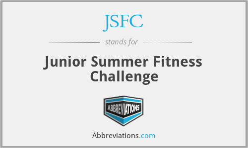 JSFC - Junior Summer Fitness Challenge