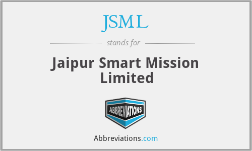 JSML - Jaipur Smart Mission Limited
