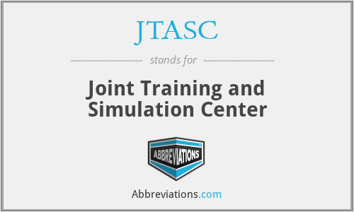 JTASC - Joint Training and Simulation Center