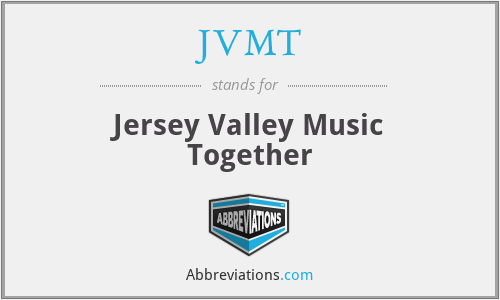 JVMT - Jersey Valley Music Together
