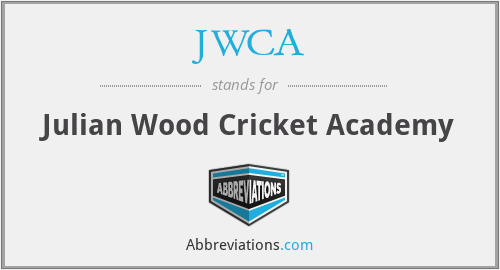 JWCA - Julian Wood Cricket Academy