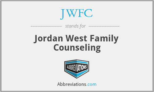 JWFC - Jordan West Family Counseling