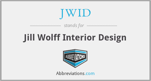 JWID - Jill Wolff Interior Design