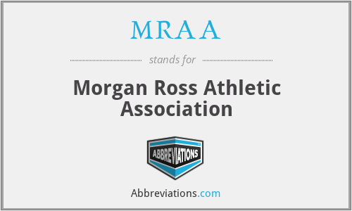 MRAA - Morgan Ross Athletic Association