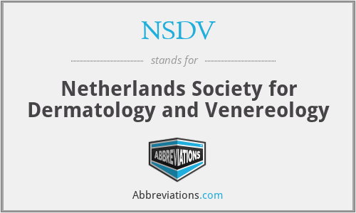 NSDV - Netherlands Society for Dermatology and Venereology