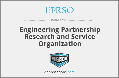EPRSO - Engineering Partnership Research and Service Organization