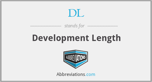 DL - Development Length