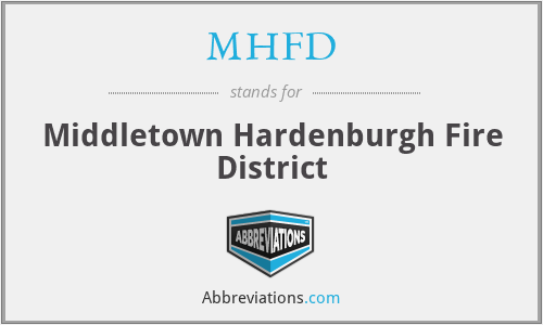 MHFD - Middletown Hardenburgh Fire District