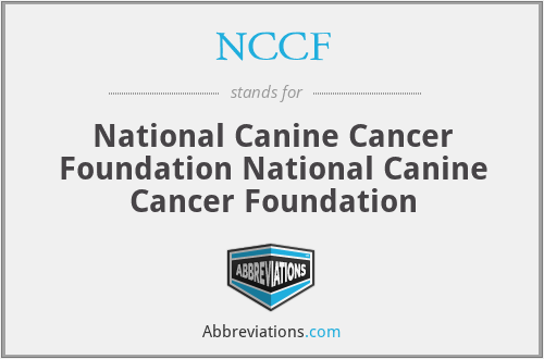NCCF - National Canine Cancer Foundation National Canine Cancer Foundation