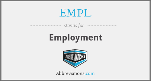 EMPL - Employment