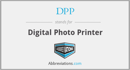 DPP - Digital Photo Printer