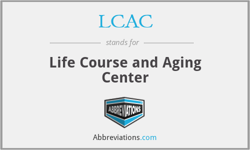 LCAC - Life Course and Aging Center