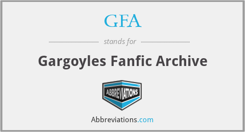 GFA - Gargoyles Fanfic Archive