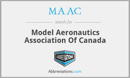 MAAC - Model Aeronautics Association Of Canada