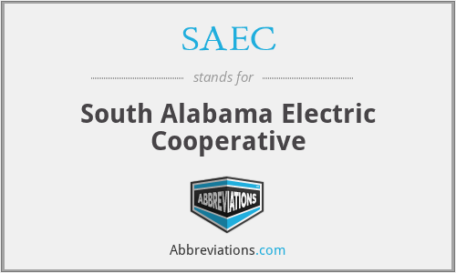 SAEC - South Alabama Electric Cooperative