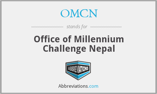 OMCN - Office of Millennium Challenge Nepal
