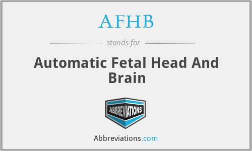 AFHB - Automatic Fetal Head And Brain