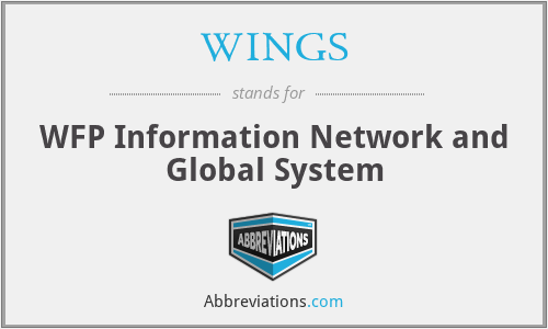 WINGS - WFP Information Network and Global System