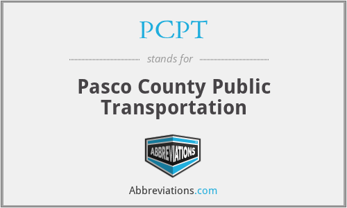 PCPT - Pasco County Public Transportation