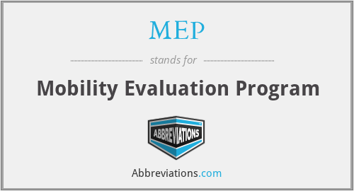 MEP - Mobility Evaluation Program